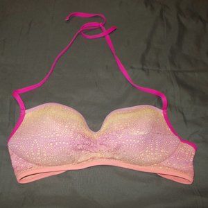 Victoria's Secret The Getaway Halter Bikini Top Size 36C